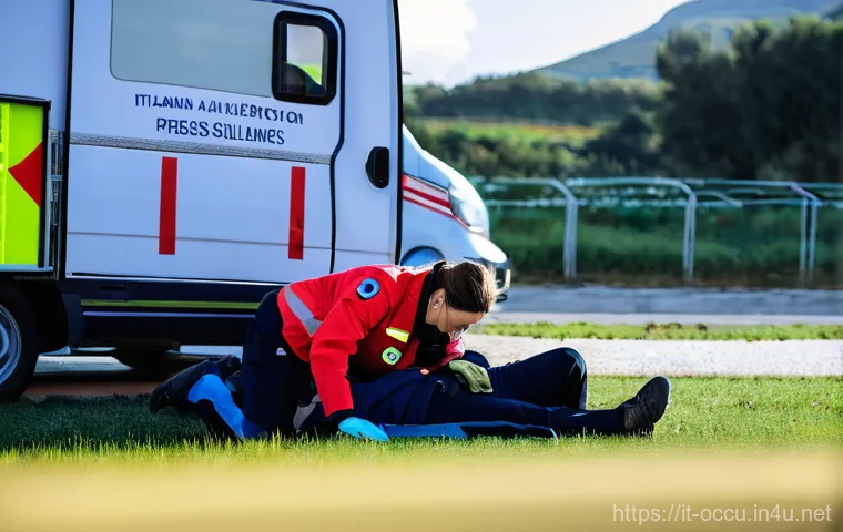 응급구조사 실습생 멘토링 사례 - **Prompt 1: The Initial Encounter - Learning on the Ambulance**
"A candid, realistic shot inside... 응급구조사 실습생 멘토링 사례 - **Prompt 1: The Initial Encounter - Learning on the Ambulance**
"A candid, realistic shot inside...