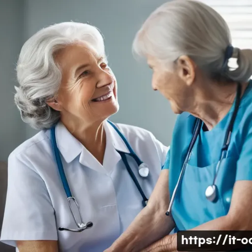 응급구조사 면접 질문 - **Image Prompt: Empathy and Active Listening**
    "A compassionate female emergency medical respond...