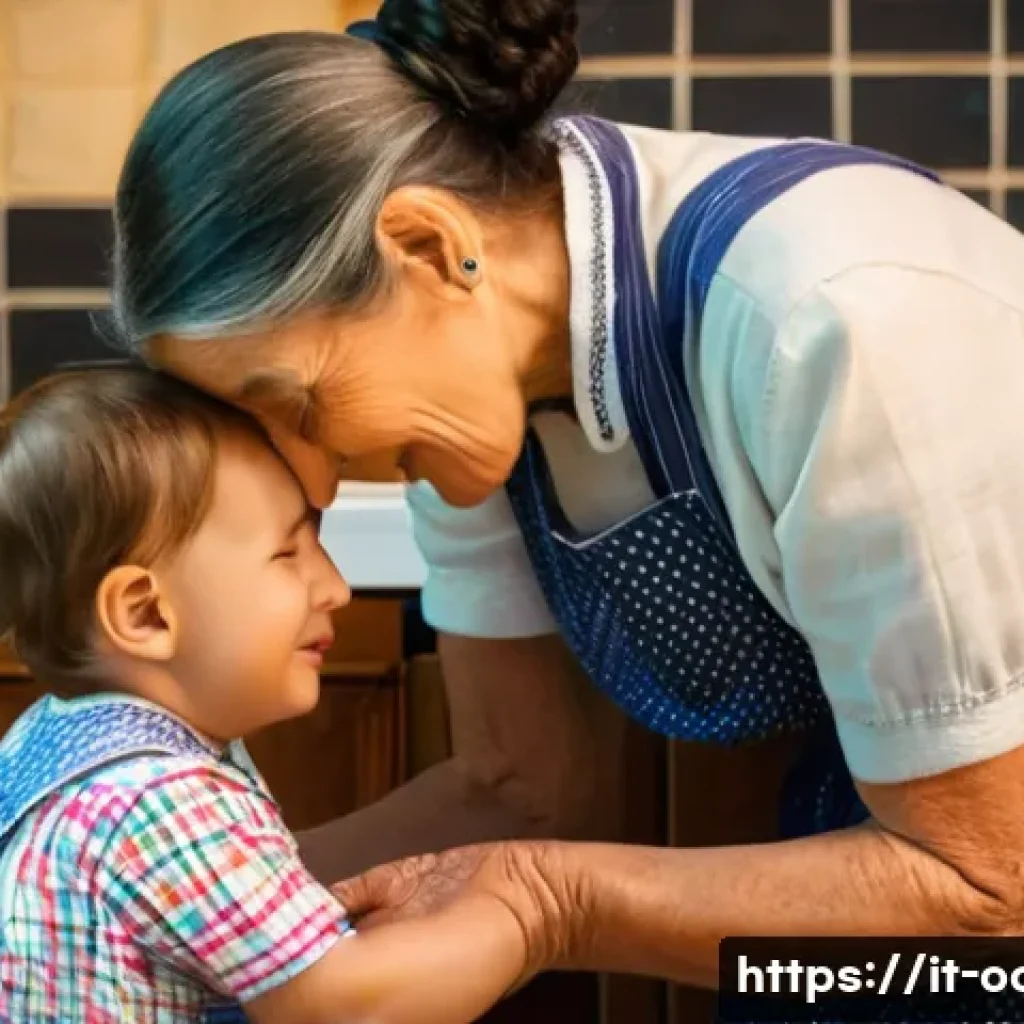 응급구조사와 위기상황 대처 능력 - **Prompt 1: A Comforting Nonna's Care**
A photo-realistic depiction of a loving Italian grandmot...
