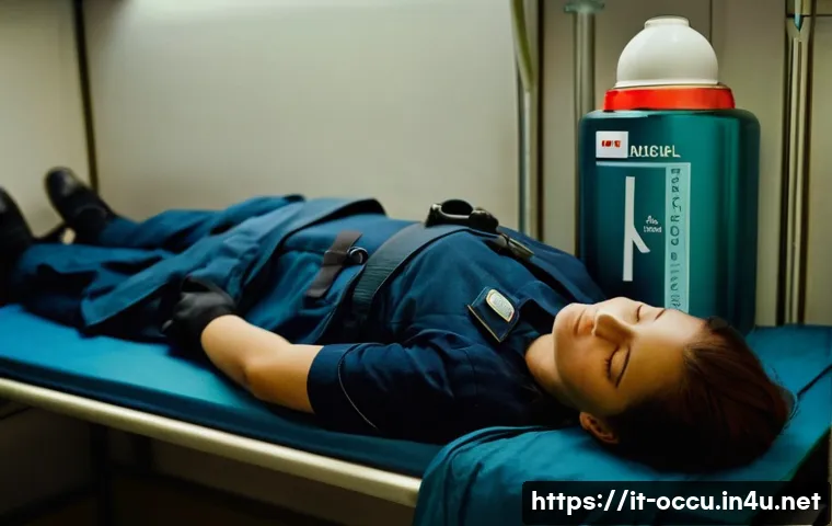 응급구조사 야간근무 생존법 - ) A photorealistic scene of a late-morning pre-night-shift nap in an Italian ambulance station bunk ...